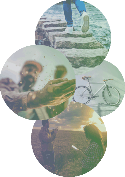 Mosaique photo valeurs